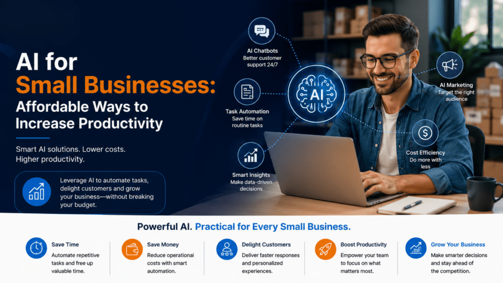 AI for Small Businesses: Affordable Ways to Increase Productivity