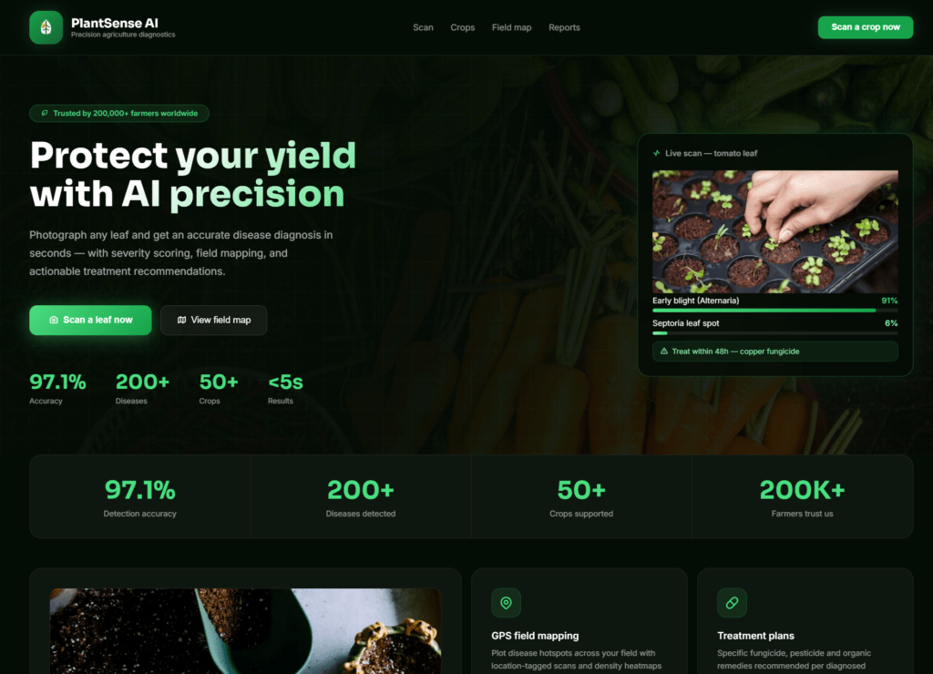 AI-Powered Plant Disease Detection & Agricultural Consultation Platform